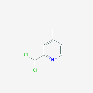 molecular formula C7H7Cl2N B3360031 2-(二氯甲基)-4-甲基吡啶 CAS No. 88237-12-1