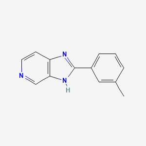 2-(3-methylphenyl)-3H-imidazo[4,5-c]pyridine