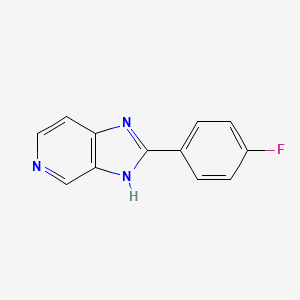 2-(4-fluorophenyl)-3H-imidazo[4,5-c]pyridine