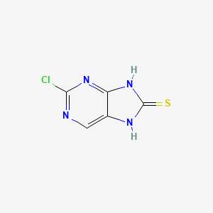 2-chloro-7H-purine-8(9H)-thione