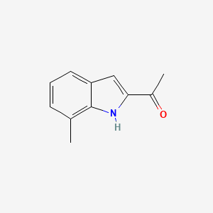 Ethanone, 1-(7-methyl-1H-indol-2-yl)-