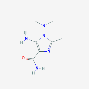 5-Amino-1-(dimethylamino)-2-methyl-1h-imidazole-4-carboxamide