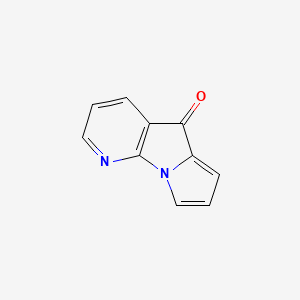 5H-Pyrido[3,2-b]pyrrolizin-5-one
