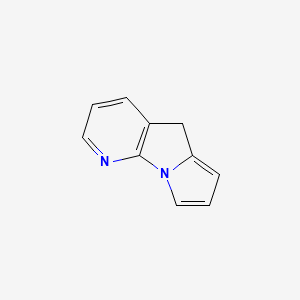 5H-Pyrido[3,2-b]pyrrolizine