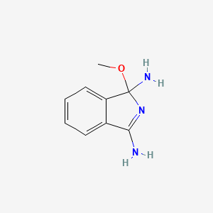 1-Methoxy-1H-isoindole-1,3-diamine