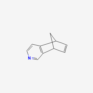 molecular formula C10H9N B3360957 5,8-Dihydro-5,8-methanoisoquinoline CAS No. 90343-62-7