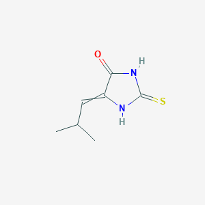 5-(2-Methylpropylidene)-2-sulfanylideneimidazolidin-4-one