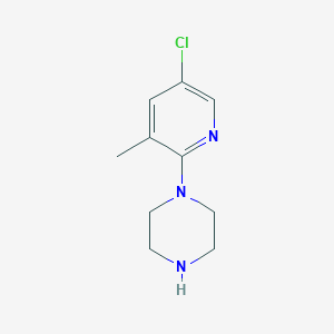 1-(5-Chloro-3-methyl-2-pyridinyl)piperazine