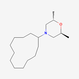 molecular formula C18H35NO B3361107 trans-Dodemorph CAS No. 91269-48-6