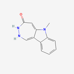 6-Methyl-2,6-dihydro[1,2]diazepino[5,4-b]indol-4(3H)-one