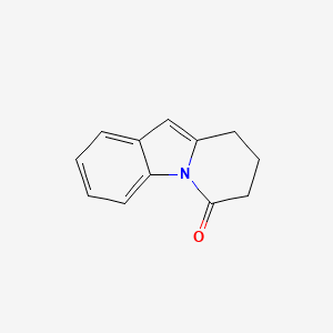 molecular formula C12H11NO B3361149 8,9-dihydropyrido[1,2-a]indol-6(7H)-one CAS No. 91486-93-0
