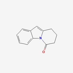 molecular formula C12H11NO B3361149 8,9-二氢吡啶并[1,2-a]吲哚-6(7H)-酮 CAS No. 91486-93-0