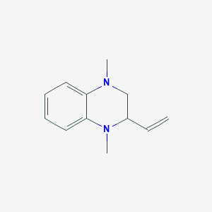 2-Ethenyl-1,4-dimethyl-1,2,3,4-tetrahydroquinoxaline