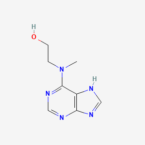 2-[methyl(7H-purin-6-yl)amino]ethanol