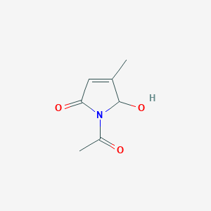 1-Acetyl-5-hydroxy-4-methyl-1,5-dihydro-2H-pyrrol-2-one