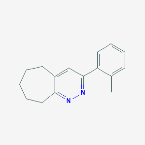 3-(2-Methylphenyl)-6,7,8,9-tetrahydro-5H-cyclohepta[c]pyridazine