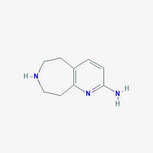 6,7,8,9-Tetrahydro-5h-pyrido[2,3-d]azepin-2-amine