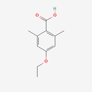 molecular formula C11H14O3 B3361445 2,6-Dimethyl-4-ethoxybenzoic acid CAS No. 91970-50-2