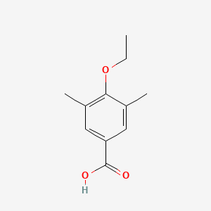 molecular formula C11H14O3 B3361450 4-Ethoxy-3,5-dimethylbenzoic acid CAS No. 91970-51-3