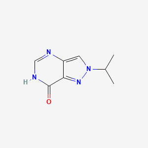 2-(Propan-2-yl)-2,4-dihydro-7H-pyrazolo[4,3-d]pyrimidin-7-one