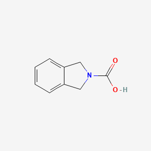 molecular formula C9H9NO2 B3361611 1,3-Dihydro-2H-isoindole-2-carboxylic acid CAS No. 923289-58-1