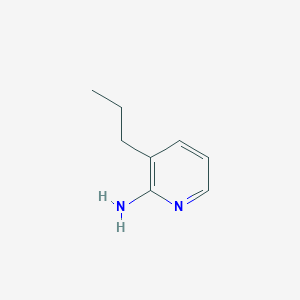 molecular formula C8H12N2 B3361626 3-Propylpyridin-2-amine CAS No. 92410-91-8