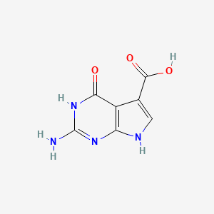 molecular formula C7H6N4O3 B3361655 7-Carboxy-7-deazaguanine CAS No. 92636-62-9