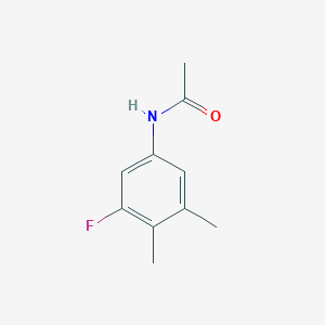 molecular formula C10H12FNO B3361721 N-(3-Fluoro-4,5-dimethylphenyl)-acetamide CAS No. 930599-55-6