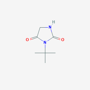 molecular formula C7H12N2O2 B3361722 3-Tert-butylimidazolidine-2,4-dione CAS No. 93099-59-3
