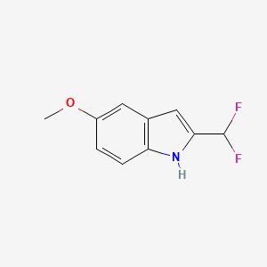 2-(Difluoromethyl)-5-methoxy-1H-indole