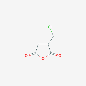 molecular formula C5H5ClO3 B3361828 3-(Chloromethyl)oxolane-2,5-dione CAS No. 93516-51-9