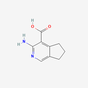 6,7-Dihydro-3-amino-5H-2-pyrindine-4-carboxylic acid