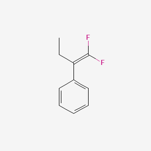 molecular formula C10H10F2 B3361882 (1,1-Difluorobut-1-EN-2-YL)benzene CAS No. 938-78-3