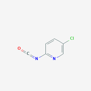 molecular formula C6H3ClN2O B3362135 5-Chloro-2-isocyanatopyridine CAS No. 95735-68-5