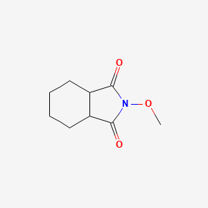 molecular formula C9H13NO3 B3362266 2-Methoxyhexahydro-1H-isoindole-1,3(2H)-dione CAS No. 96796-34-8