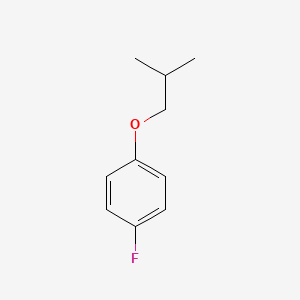 molecular formula C10H13FO B3362322 1-Fluoro-4-isobutoxybenzene CAS No. 97295-04-0