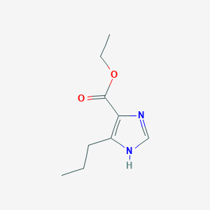ethyl 5-propyl-1H-imidazole-4-carboxylate