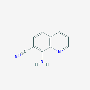 8-Aminoquinoline-7-carbonitrile