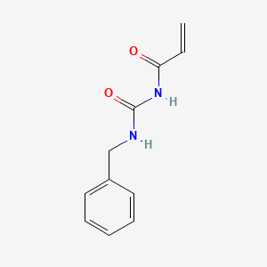 molecular formula C11H12N2O2 B3362542 1-Benzyl-3-(prop-2-enoyl)urea CAS No. 1000931-67-8