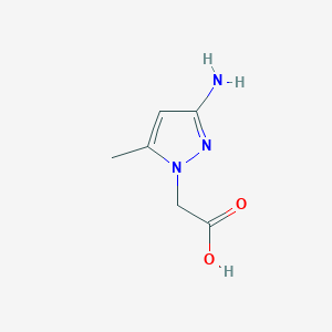 (3-amino-5-methyl-1H-pyrazol-1-yl)acetic acid