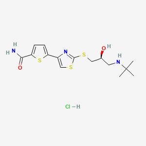 Arotinolol hydrochloride, (S)-