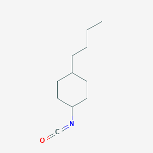 molecular formula C11H19NO B3362889 1-Butyl-4-isocyanatocyclohexane CAS No. 1016692-78-6