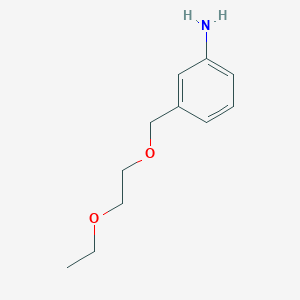 3-[(2-Ethoxyethoxy)methyl]aniline