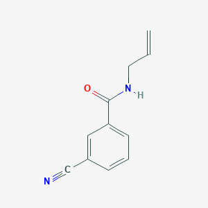 3-cyano-N-(prop-2-en-1-yl)benzamide