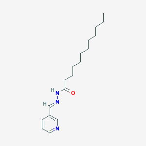 molecular formula C18H29N3O B336306 N'-(3-pyridinylmethylene)dodecanohydrazide 