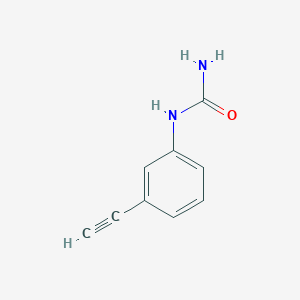 molecular formula C9H8N2O B3363164 (3-Ethynylphenyl)urea CAS No. 1017034-89-7