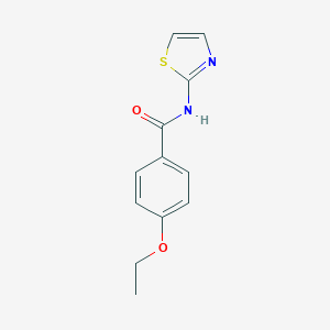molecular formula C12H12N2O2S B336318 4-ethoxy-N-(1,3-thiazol-2-yl)benzamide 