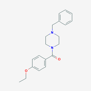molecular formula C20H24N2O2 B336339 1-Benzyl-4-(4-ethoxybenzoyl)piperazine 
