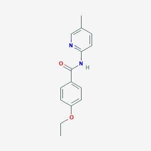 molecular formula C15H16N2O2 B336348 4-ethoxy-N-(5-methylpyridin-2-yl)benzamide 