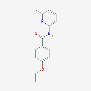 molecular formula C15H16N2O2 B336350 4-ethoxy-N-(6-methylpyridin-2-yl)benzamide 